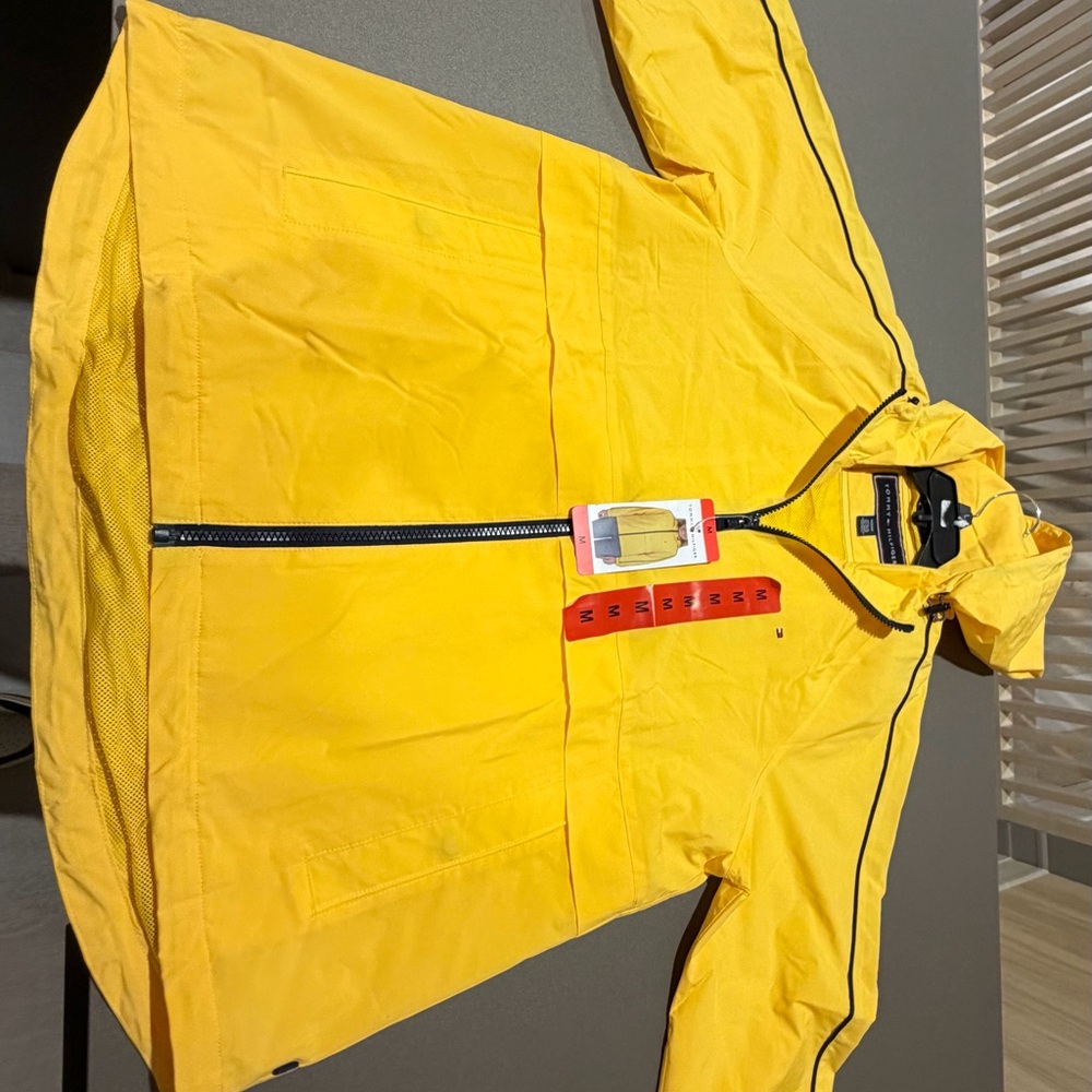 Tommy Hilfiger Yellow Jacket with Black Accents